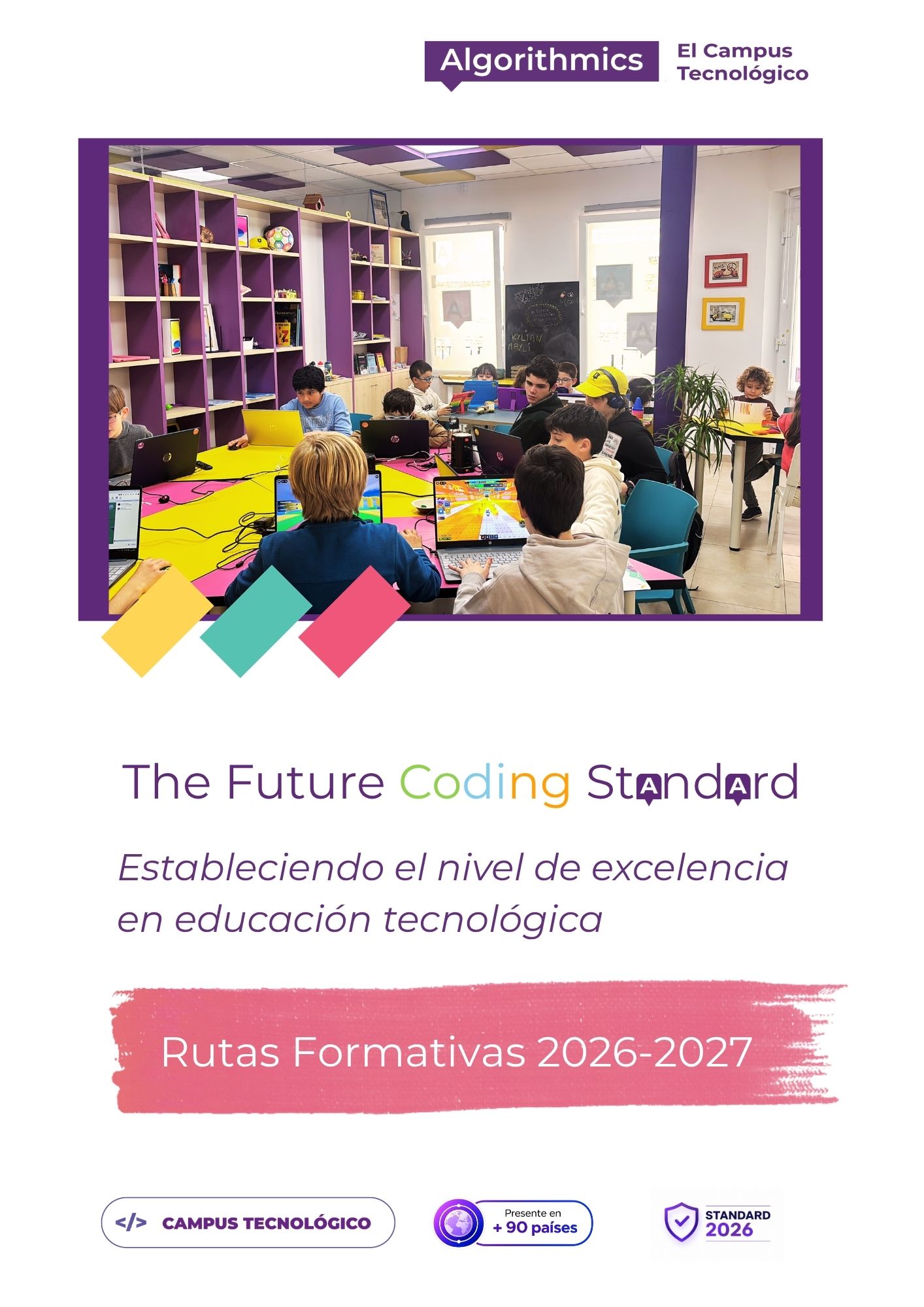 Portada rutas formativas Algorithmics
