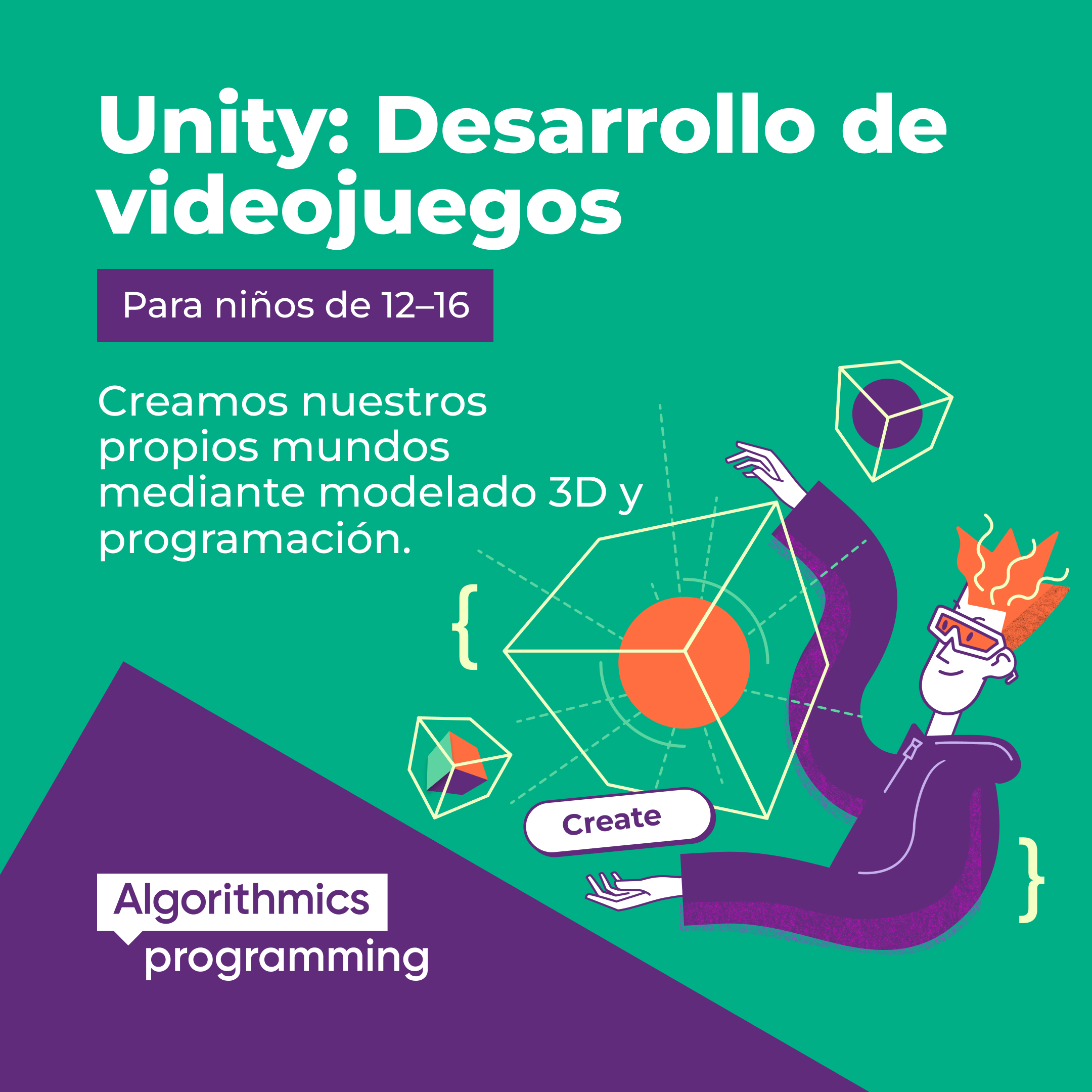 Desarrollo de Videojuegos con Unity (12-16 años)
