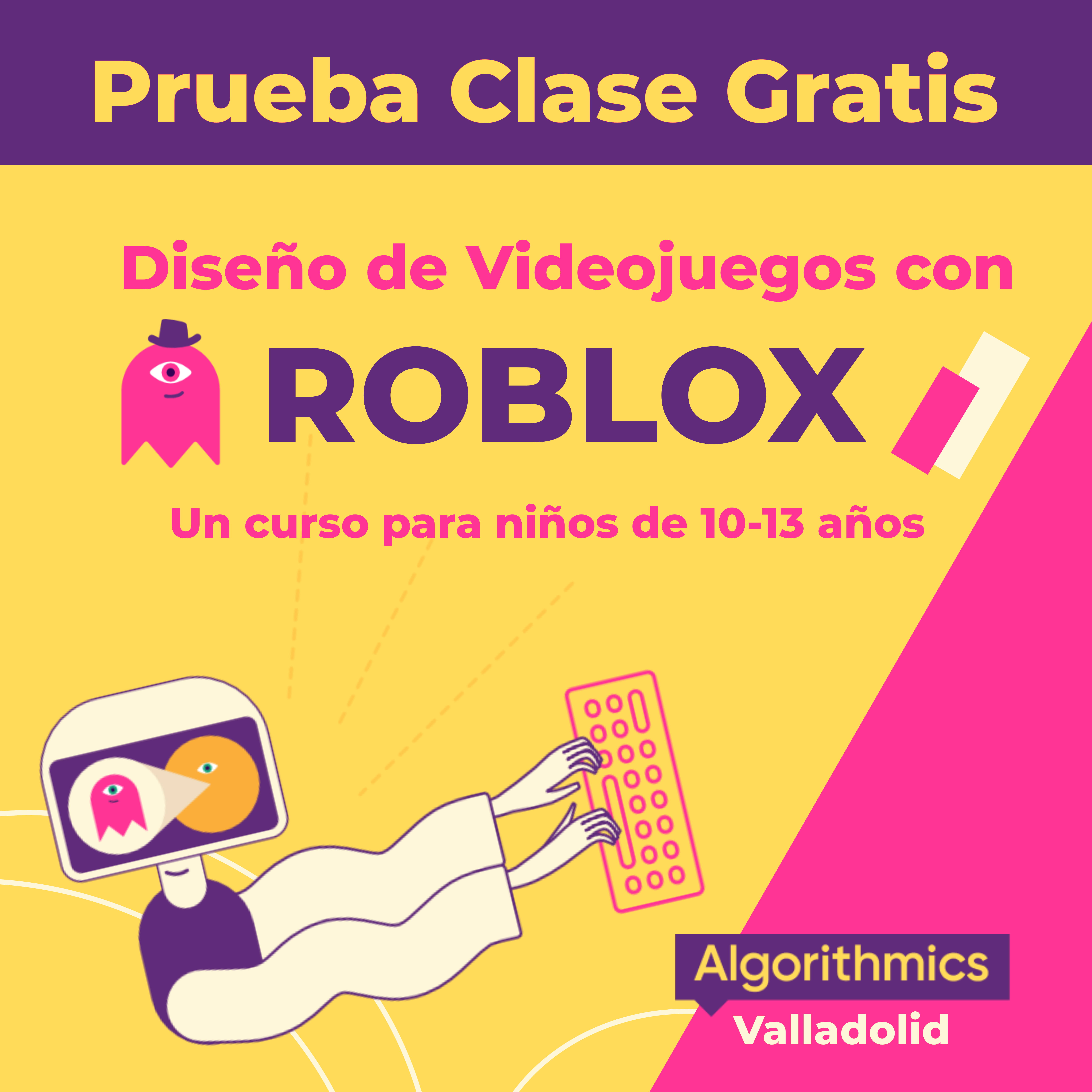 Diseño de Videojuegos con ROBLOX (10-13 años)
